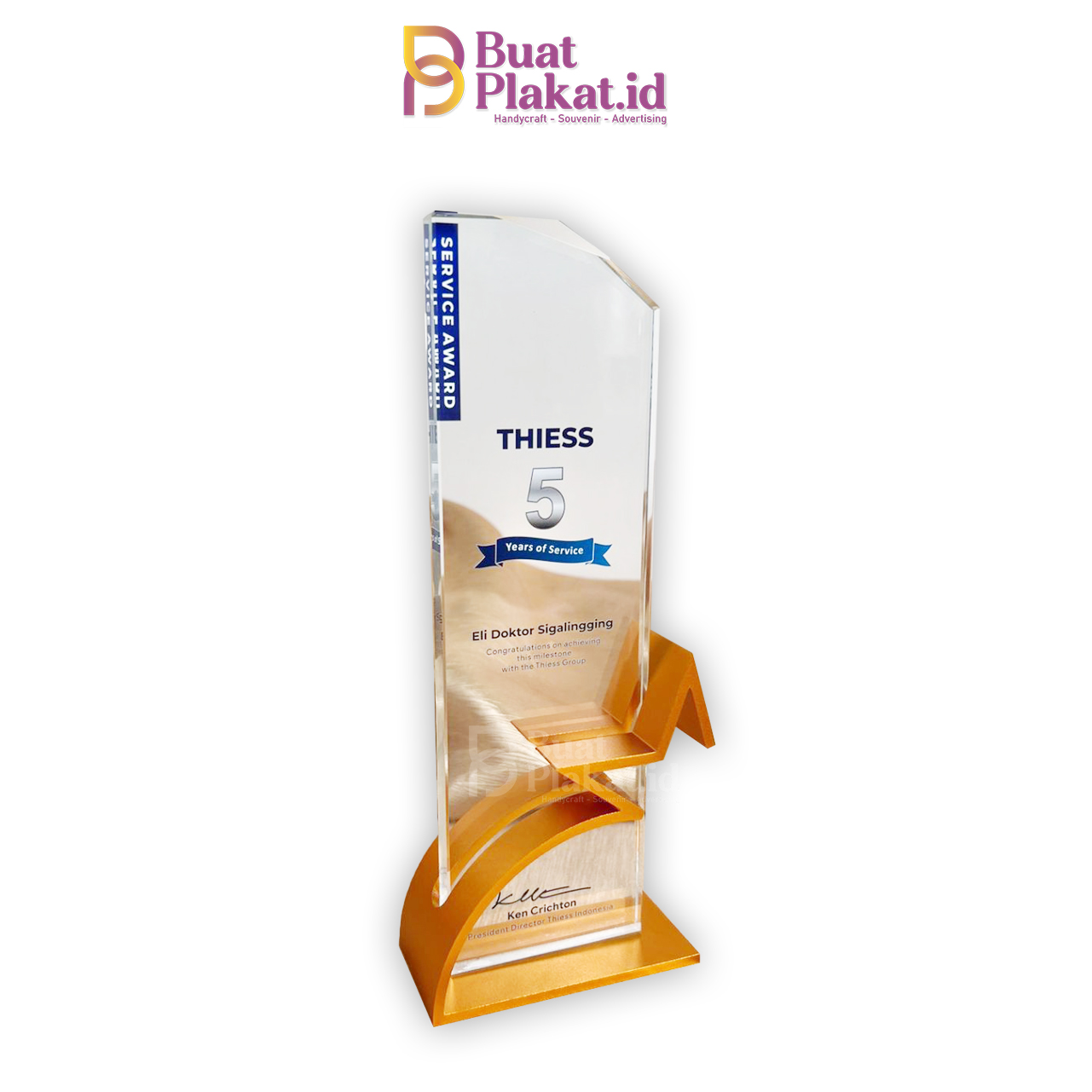 Plakat Akrilik Service Award