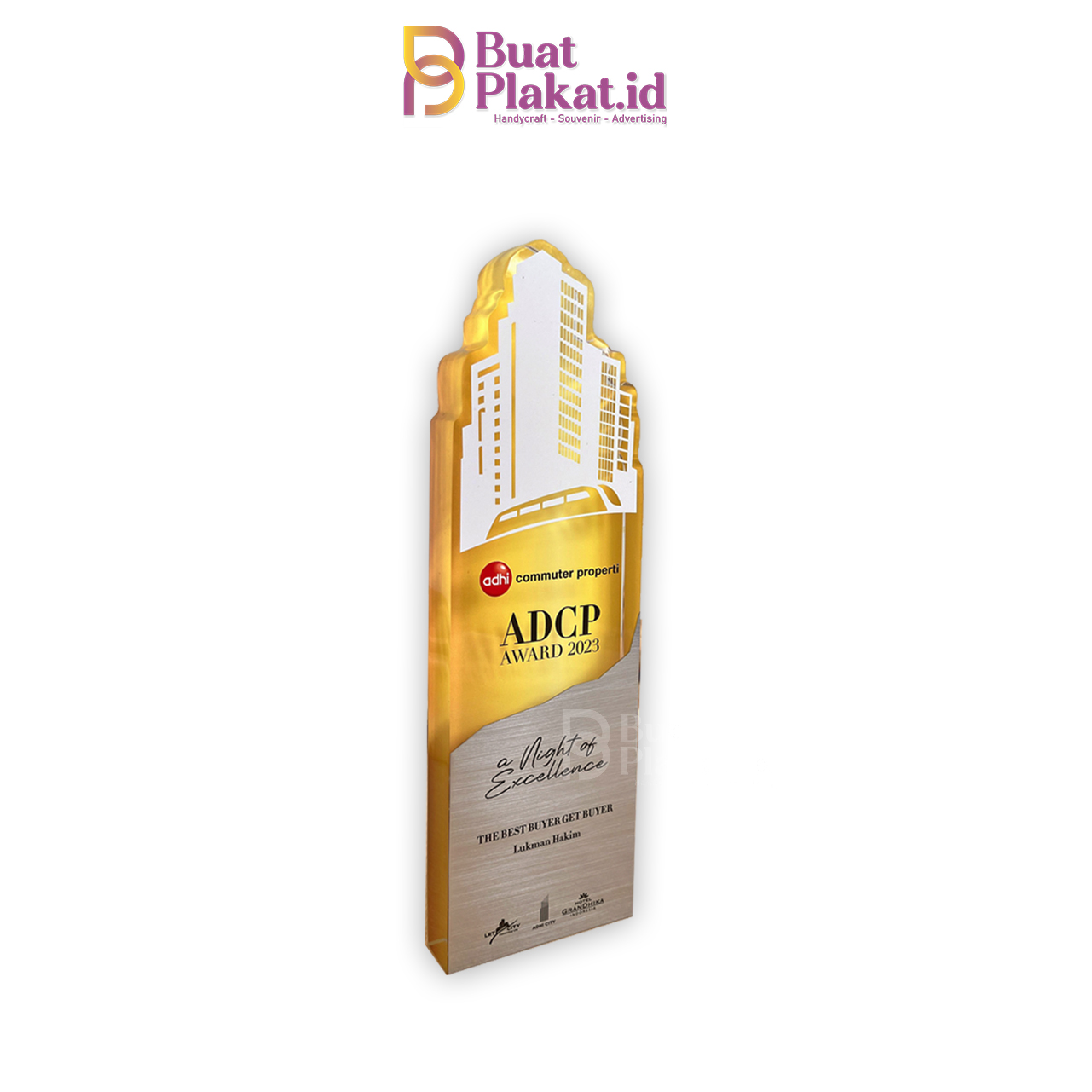 Plakat Akrilik ADCP Award 2023 The Bast Buyer Get Buyer