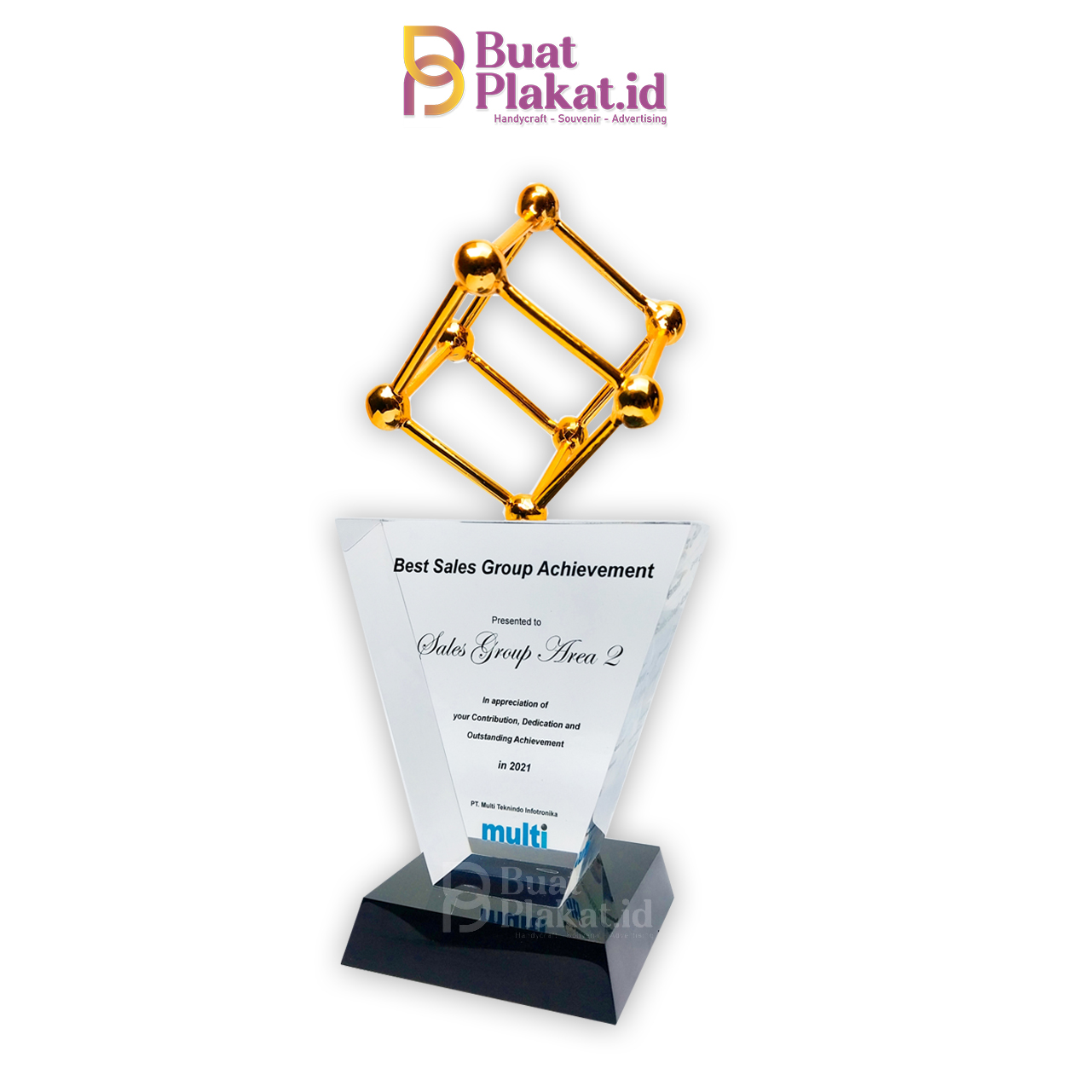 Plakat Akrilik Bast Sales Group Achievement Multi